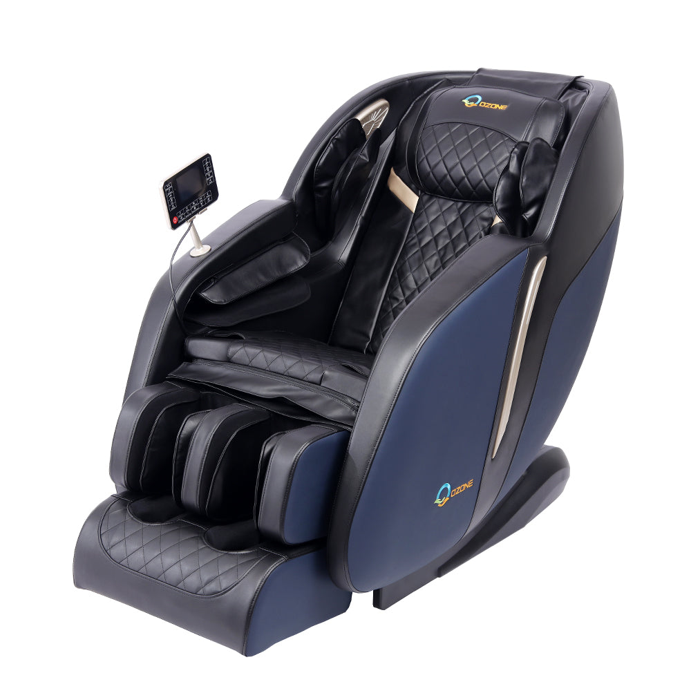 OZONE 4D Zeus Full Body Massage Chair OZ-6 (Black-Blue)