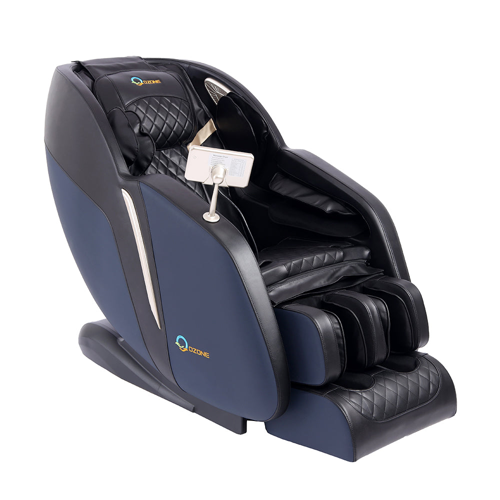 OZONE 4D Zeus Full Body Massage Chair OZ-6 (Black-Blue)
