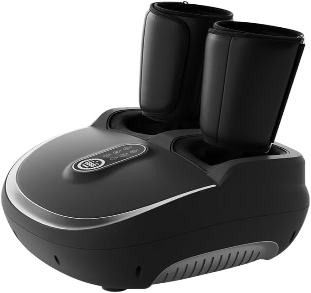 Ozone 2 in 1 Foot and Leg Massager (Black)