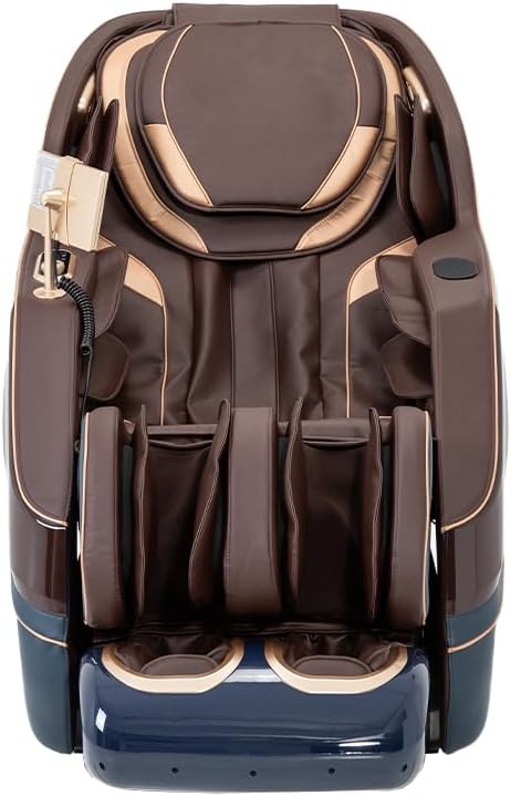 OZONE Royal Vintage Massage Chair (Brown-Blue)