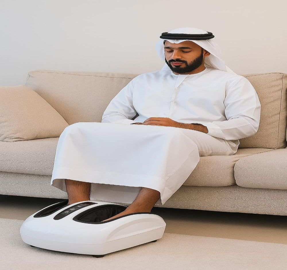 Ozone 3D Shiatsu Foot Massager (White)