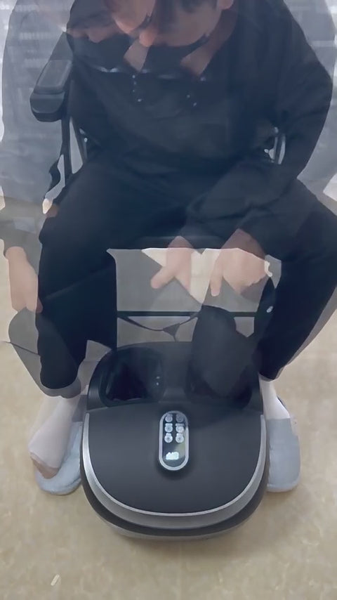 Ozone 2 in 1 Foot and Leg Massager (Black)